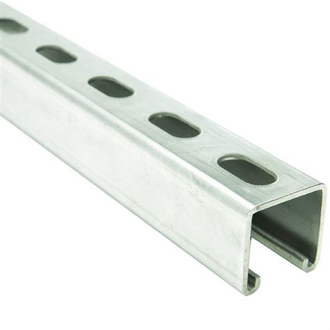 Newhouse Electric 1-5/8 in. 12 Gauge Metal Strut Channel with Slotted