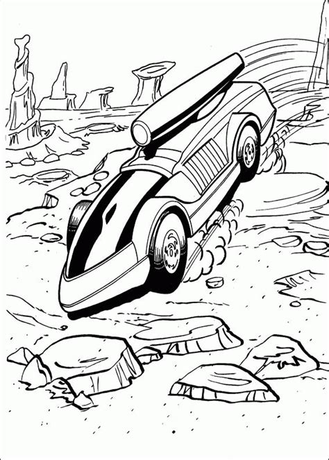 Hot Wheels Coloring Pages