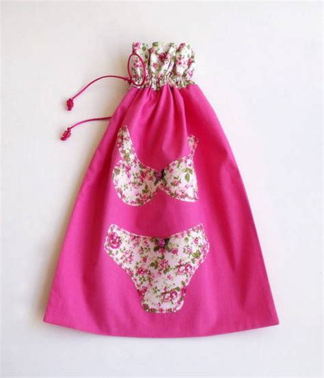 Porta Lingerie Floral Rosa No Elo Lavanda Artes D F