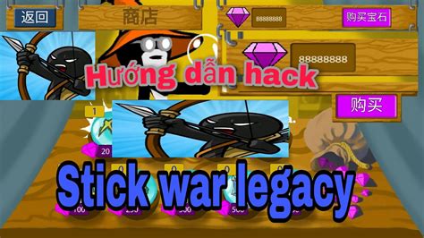 Cách hack stick war legacy 2 full kim cương vàng YouTube