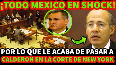 Todo Mexico En Shock Por Lo Que Le Acaba De Pasar A Felipe Calderon