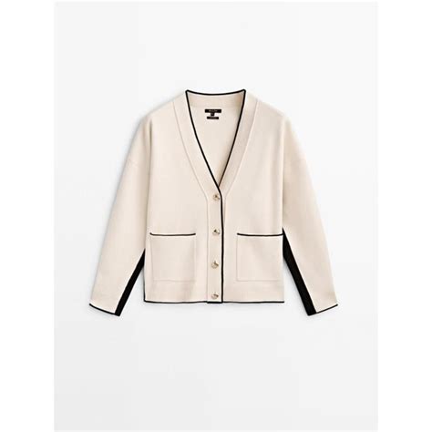 Свитер Женский Massimo Dutti светло-бежевый Вискоза, Спандекс, размер ...