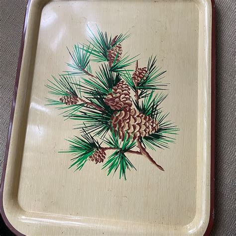 Vintage Metal Tray Etsy