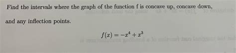 Answered Find The Intervals Where The Graph Of Bartleby