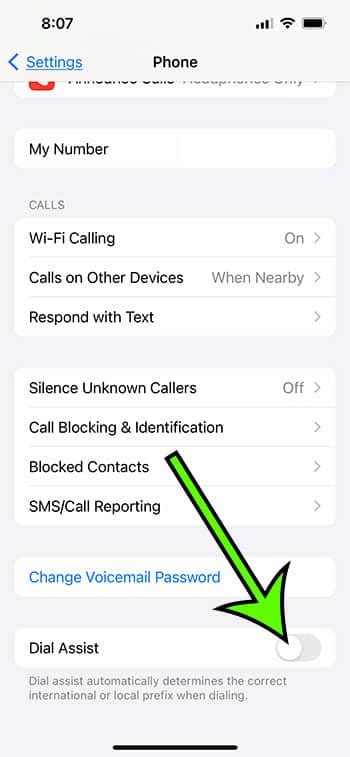 Dial Assist Iphone Setting How To Turn It Off Support Your Tech