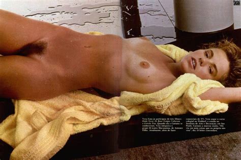 Naked Vera Zimmermann In Playboy Magazine Brasil