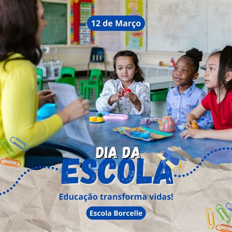 Dia Da Escola Educacao Infantil