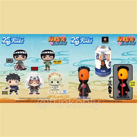 PO Naruto Shippuden Pop Vinyl Figures Jiraiya Sage Mode Obito