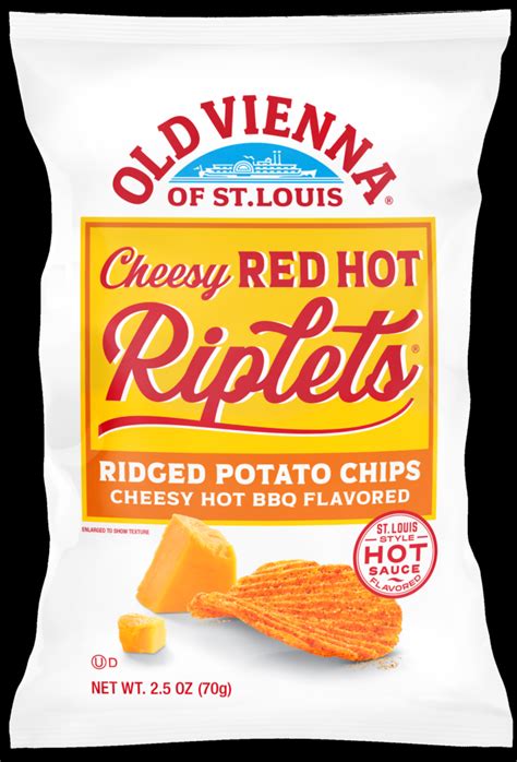 Cheesy Red Hot Riplets Old Vienna Of St Louis