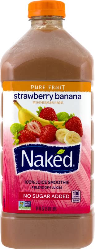 Naked Juice Smoothie Strawberry Banana Naked Customers Reviews Listex Online