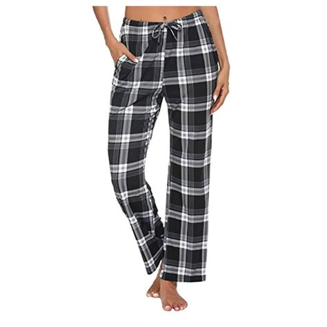 Clearance Women Pajama Pants Sleepwear Buffalo Plaid Pajamas Lounge