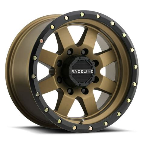 18 Inch Raceline 935bz Defender 18x9 8x65 12mm Bronzeblack Wheel