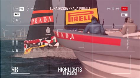 Luna Rossa Prada Pirelli Prototype Day Summary Th America S Cup