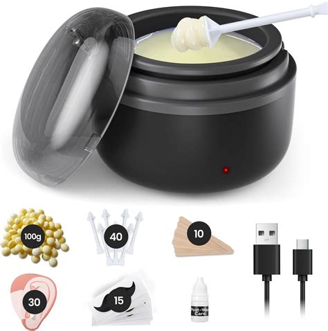 Amazon Nair Lux Wax Microwaveable Hot Waxing Kit For Women Stripless Hair Removal For