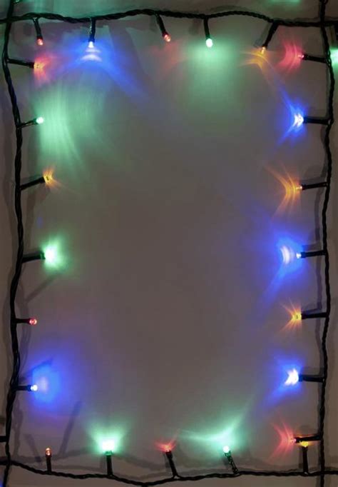 Photo Of Bright Garland Around The Edges Free Christmas Images