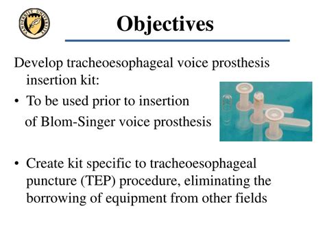 Tracheoesophageal Puncture