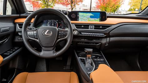 2019 Lexus Ux 200h Hybrid F Sport Color Cadmium Orange Interior