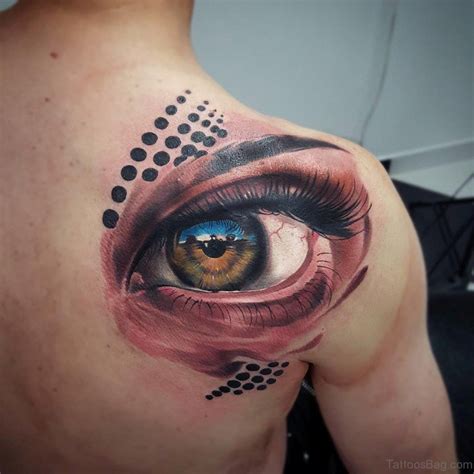 60 Superb Eye Tattoos For Shoulder Tattoo Designs