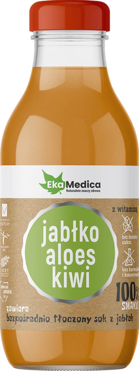 EKA MEDICA sok tłoczony Jabłko Aloes Kiwi 300 ml Drogeria