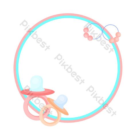 Baby Pacifier Border Png Images Psd Free Download Pikbest