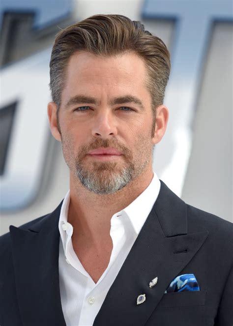 Chris Pine At The Star Trek Beyond Uk Premiere July 2016 Popsugar