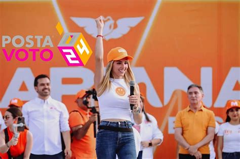 Mariana Rodríguez lidera encuesta por la alcaldía de Monterrey POSTA