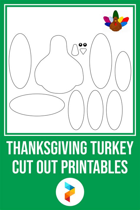 Thanksgiving Turkey Cutouts Printables