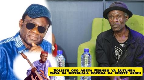 Soliste Oyo Abeta Nzembo Ya Lutumba Maya Na Kitikuala Boyoka Ba V Rit