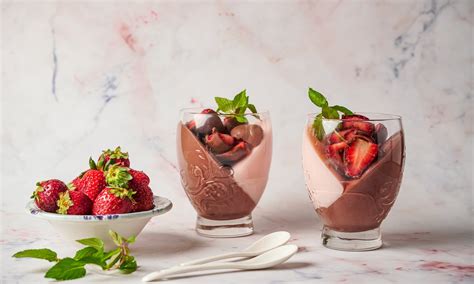 Пудинг десерт ягода и шоколад Pецепта | Dr. Oetker
