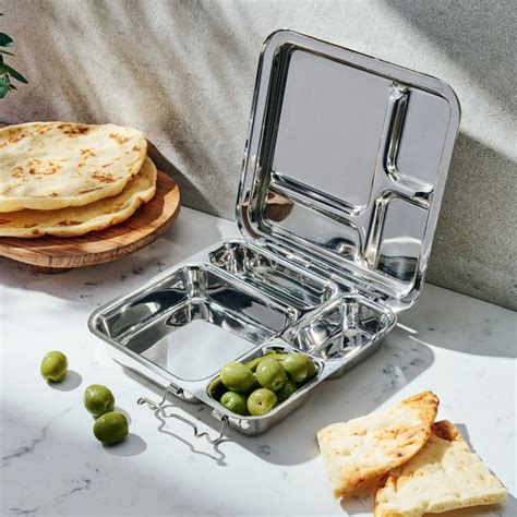 Stainless Steel Bento Box For Adults Metal Bento Lunch Box