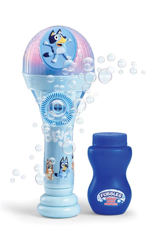 Buy BLUEY Dance Mode Bubble Machine And Toy Microphone Bluey Toy For