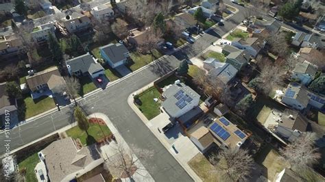 2016:HIDDEN LAKE COLORADO.Footage Overlooking Big Neighborhoods Trees ...