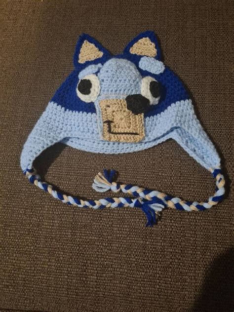 Bluey And Bingo Hat And Scarf Etsy