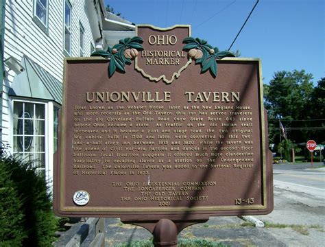 13-43 Unionville Tavern / Unionville Tavern - Remarkable Ohio