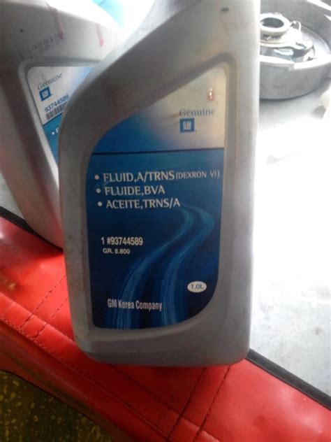 93744589 Масло трансмиссионное-DEXRON 6 (АКПП/ГУР) 1л. / Chevrolet ...