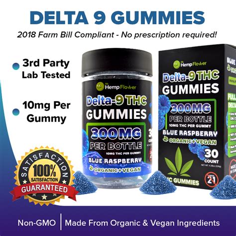 10mg Delta 9 Gummies Legal Hemp D9 Gummies