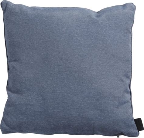 Madison Sier Kussen Panama Safier 45x45 Cm Blauw Bol