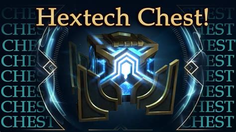 Hextech Chest Open League Of Legends Youtube