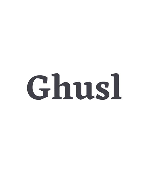 Ghusl Step By Step 3 Important Things That Are Required