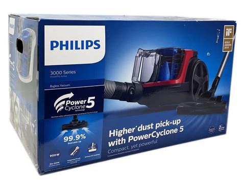 Philips PowerPro Staubsauger Compact 750W Beutelloser Bodenstaubsauger ...