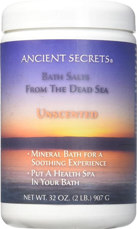 Ancient Secrets Aromatherapy Dead Sea Mineral Baths Lavender 2 Lbs Bath