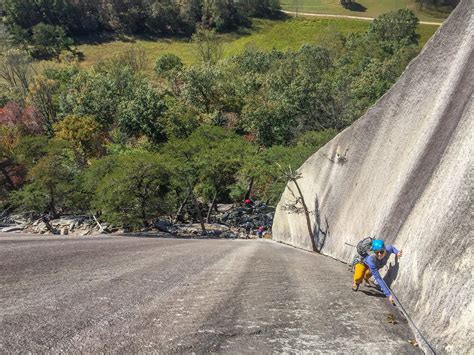 Climb Stone Mountain, NC - Blue Ridge Mountain Guides