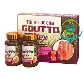 Mua Viên GÚT Tía tô cao gấm GOUTTO Flex Hộp 2 lọ x 30 viên giúp