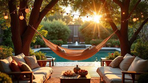 how to create a backyard retreat