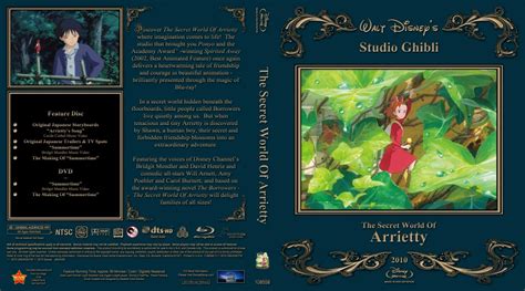 The Secret World Of Arrietty Movie Blu Ray Custom Covers Arrietty