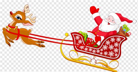 Treno Papai Noel Png - Trenó papai noel, papai noel, png | PNGWing