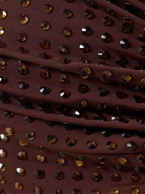 SELF PORTRAIT Embellished Bandeau Bikini Top Self Portrait