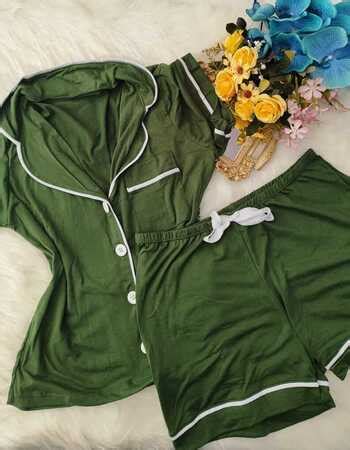 Pijamas Sued Império Lingerie
