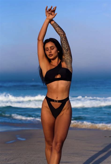 Cut Out Bikini Bottom Leaves Pubic Area Exposed