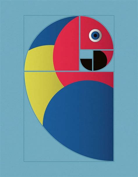 Parrot - Golden Ratio Mixed Media by Alen Pajazetovic | Saatchi Art ...